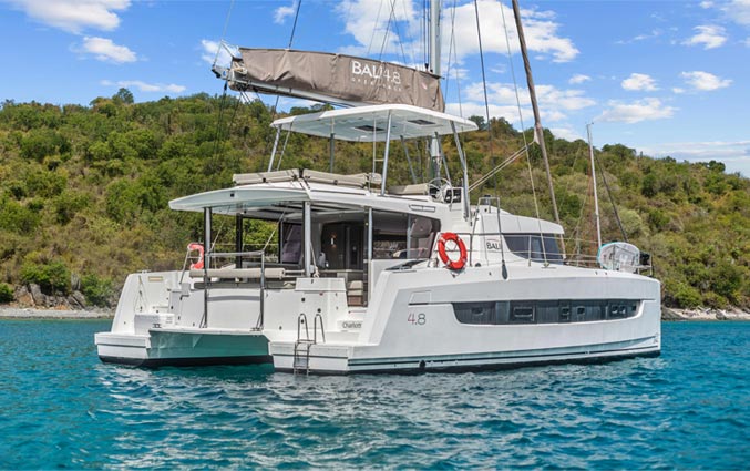 Bali 48' Open Space - Stern - Abaco Yacht Charter