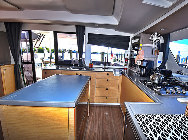 Abaco Charter Yacht Rental - Katrina - Galley