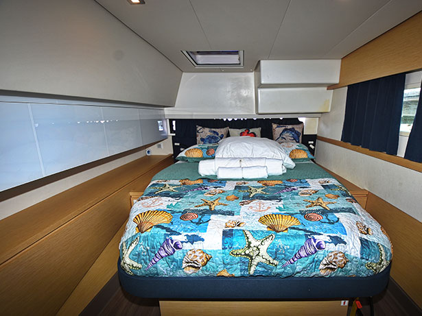 Abaco Charter Yacht Rental - Katrina - Master Cabin