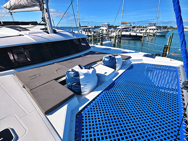 Abaco Charter Yacht Rental - Katrina - Trampoline