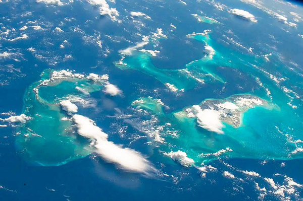 Bahamas From Space - Abaco Yacht & Charter Services