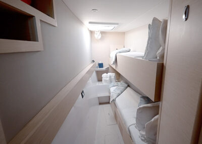 Neptune's Escape – Abaco Trimaran Charter – Bunk Cabin – Abaco Yacht & Charter Services