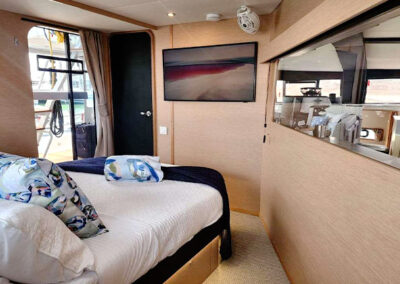 Neptune's Escape – Abaco Trimaran Charter – Master Cabin – Abaco Yacht & Charter Services