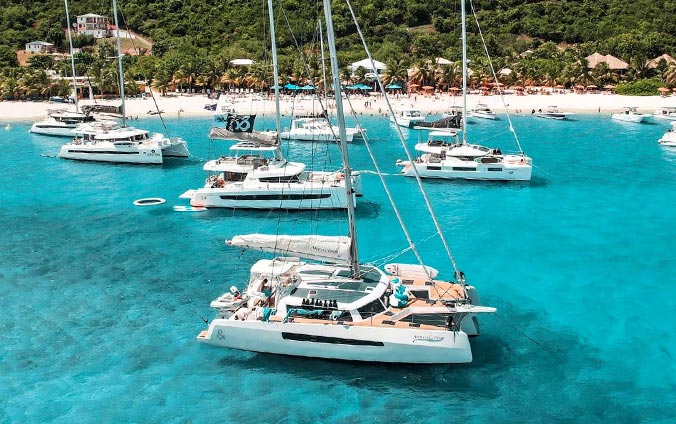Neptune's Escape Abaco Trimaran Charter Yacht - Abaco Yacht & Charter Services