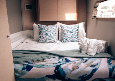 Neptune's Escape – Abaco Trimaran Charter – Queen Cabin – Abaco Yacht & Charter Services