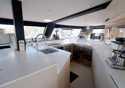 Abaco Bahamas Trimaran Charter Yacht Galley – Abaco Yacht & Charter Services