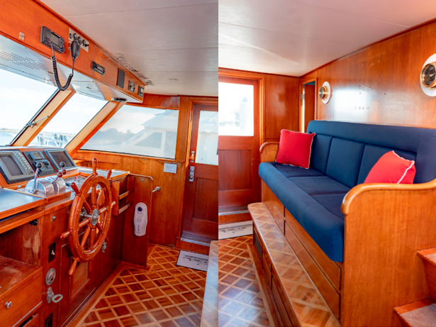 Sea Suite Burger Motor Yacht Pilot House - Abaco Yacht & Charter Services