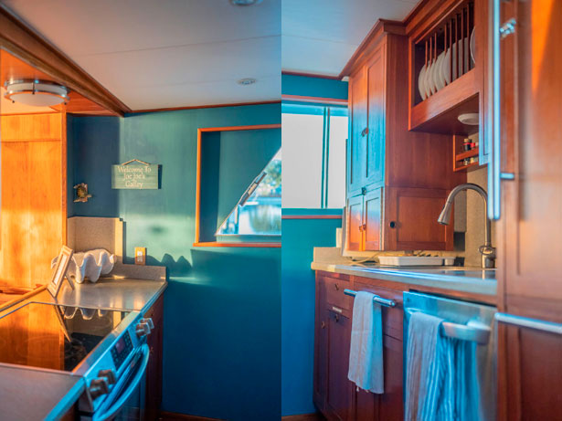 Sea Suite Burger Motor Yacht Kitchen - Abaco Yacht & Charter Services